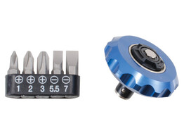  Cliquet porte embouts 72 dents   5 embouts 1/4   
