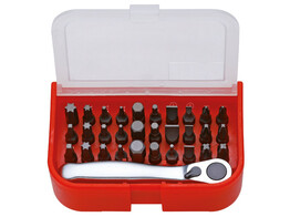 Set bits   cliquet mini 1/4    31-pcs