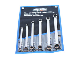 Spanner Set Ring 40 Degree Offset Metric 6pc