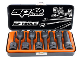 Socket Set Impact 1/2Dr Inhex 9pc Metric