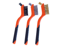 Set 3 brosses metalliques mini 3pcs 180mm