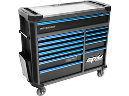 Tech Series Servante 13 Tiroirs Diamond Black/Blue