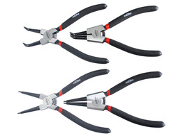 Jeu De Pinces A Circlips T8 4pcs 175mm