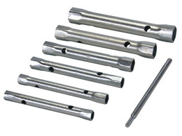 Set cles tubulaires 6pcs 8x9 - 18x19mm