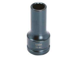 Krachtdop 3/4  12-kant lang  19mm