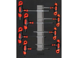 Eva Foam Inlay Mini 8pc Torx Keys Soft Grip