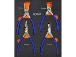 Jeu De Pinces A Circlips 4pcs 19-60mm