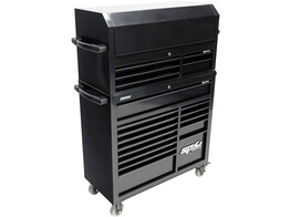 Servante Et Topbox Noir/Noir 19 Tiroirs Custom Sumo