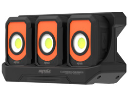 Set de 3 lampes de travail magnetiques avec station de charge