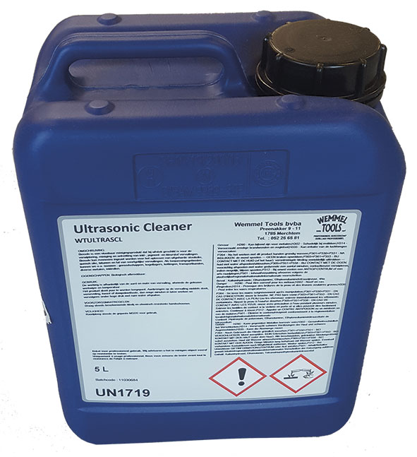 Liquide pour nettoyeur à ultrason 5L - Wemmel Tools