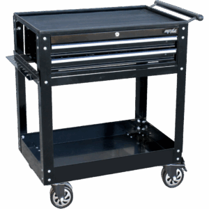 Service trolley met 2 laden